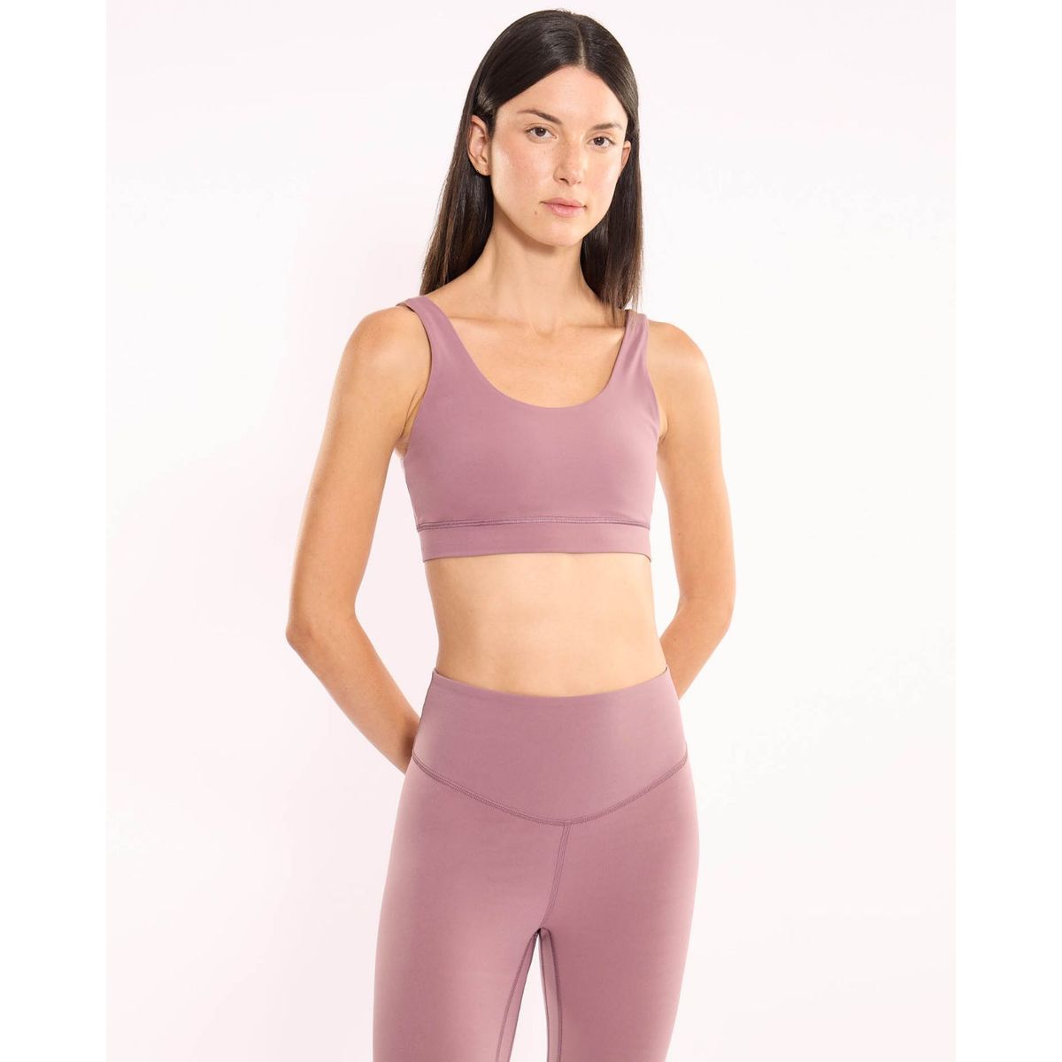 ATMOS - Top  Para Mujer Soporte Medio Color Morado Marca Atmos #31220187