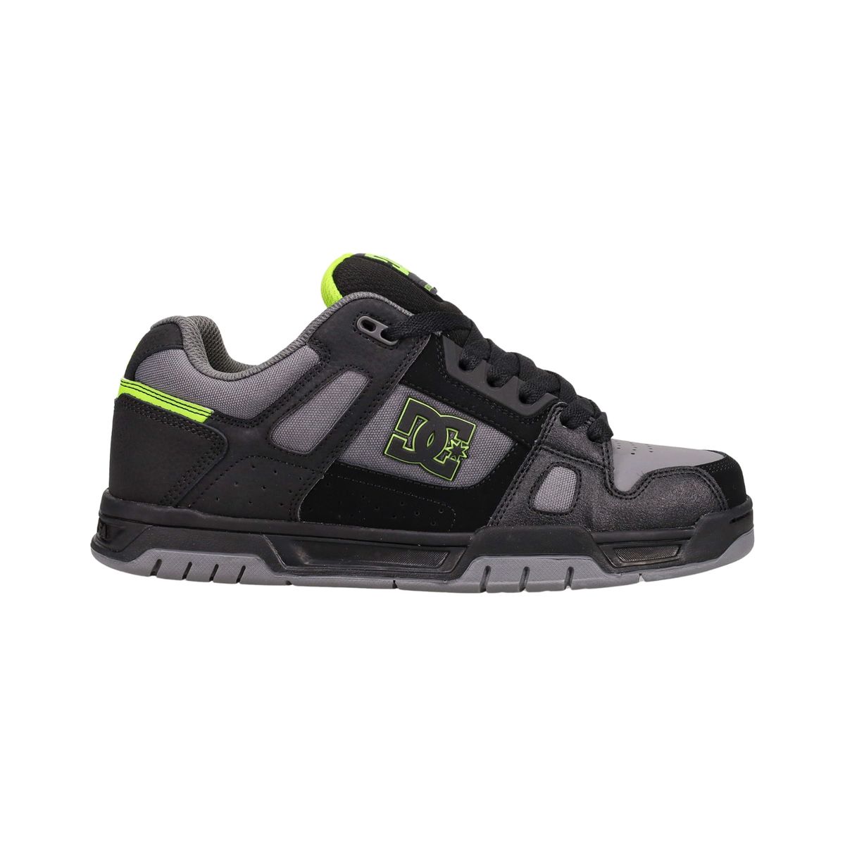 DC SHOES - Tenis DC Shoes Stag hombre color negro y gris