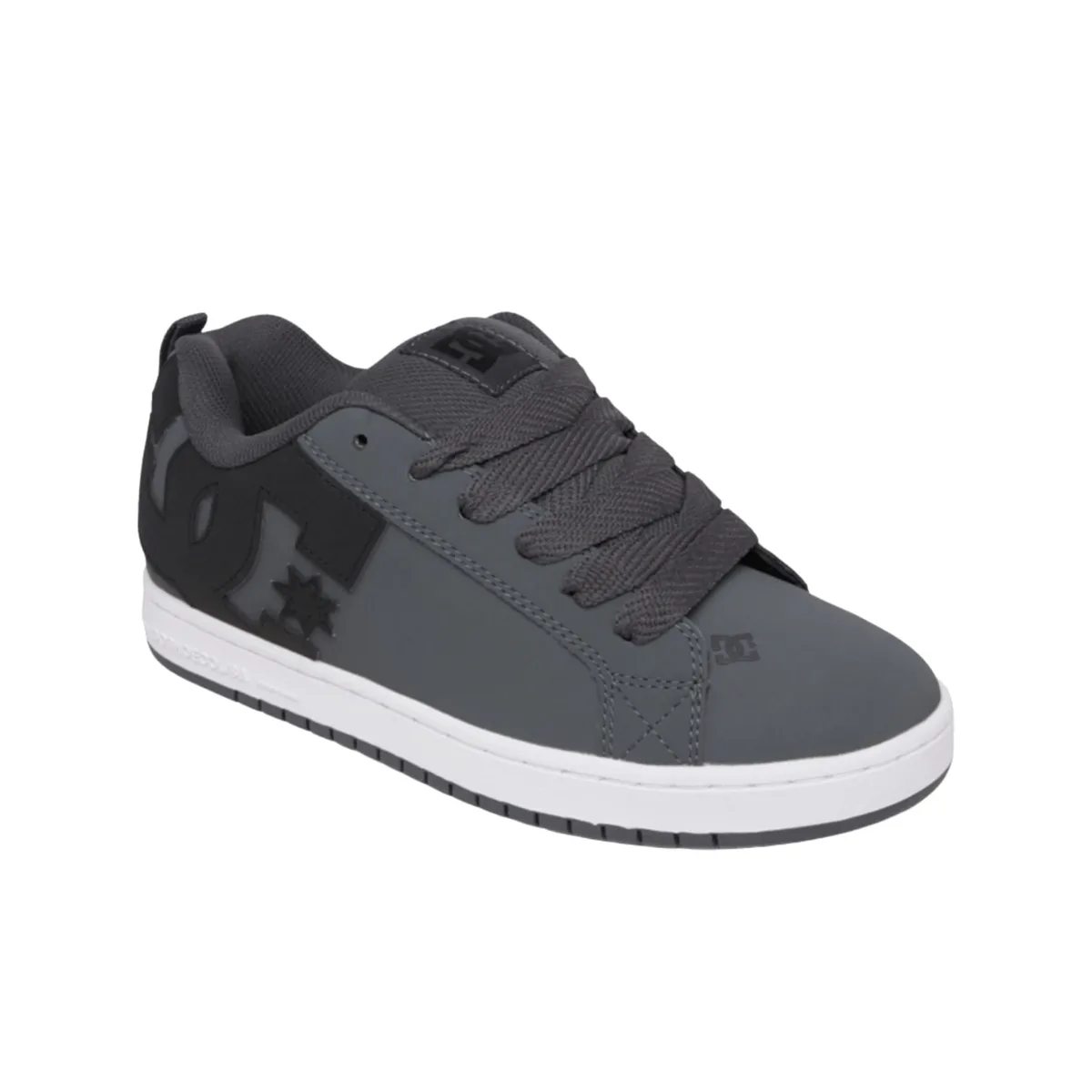 DC SHOES - Tenis DC Shoes Court Graffik hombre color gris con negro