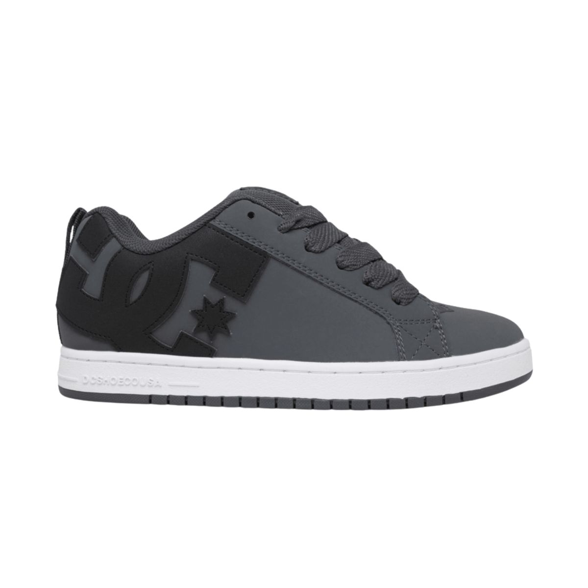 DC SHOES - Tenis DC Shoes Court Graffik hombre color gris con negro