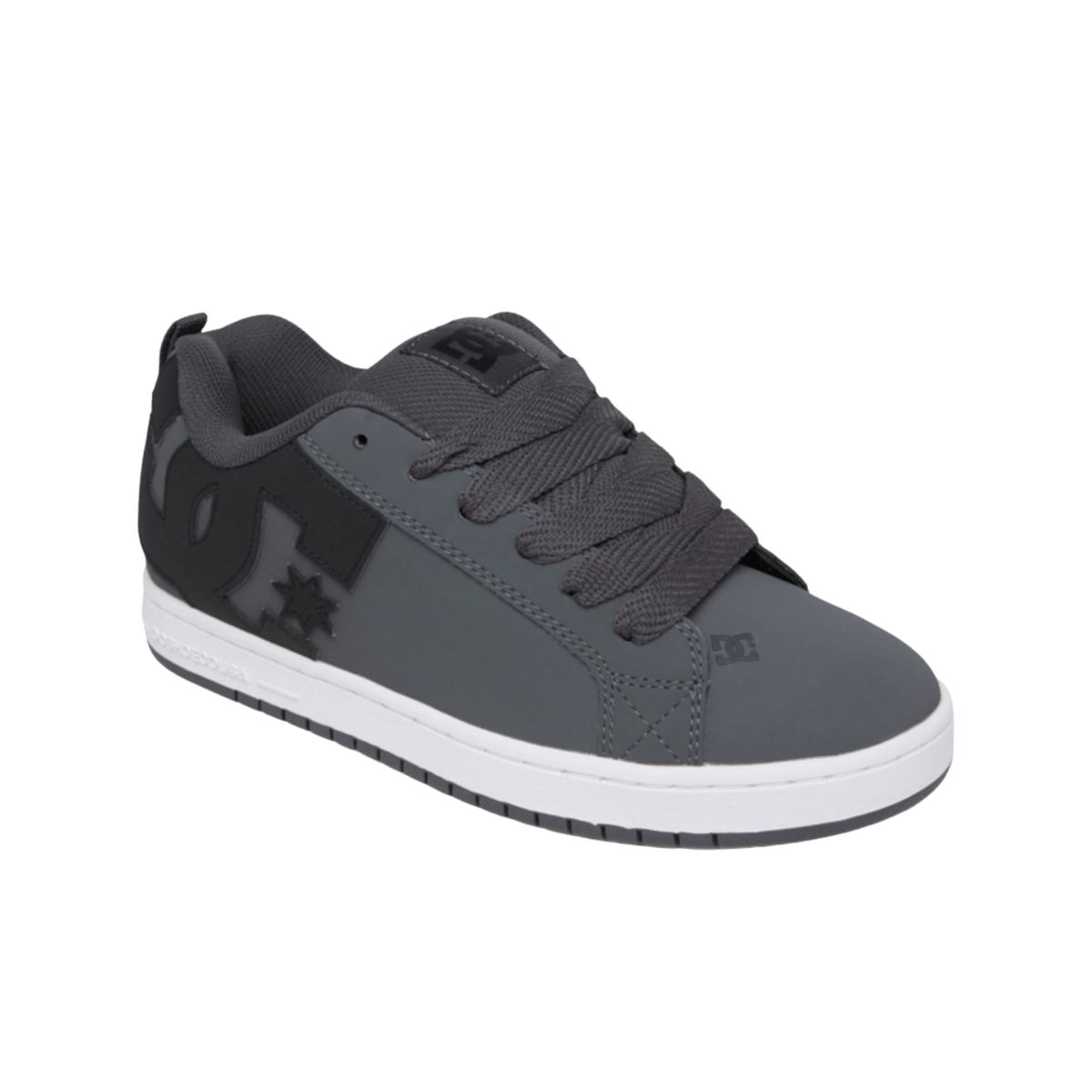 DC SHOES - Tenis DC Shoes Court Graffik hombre color gris con negro