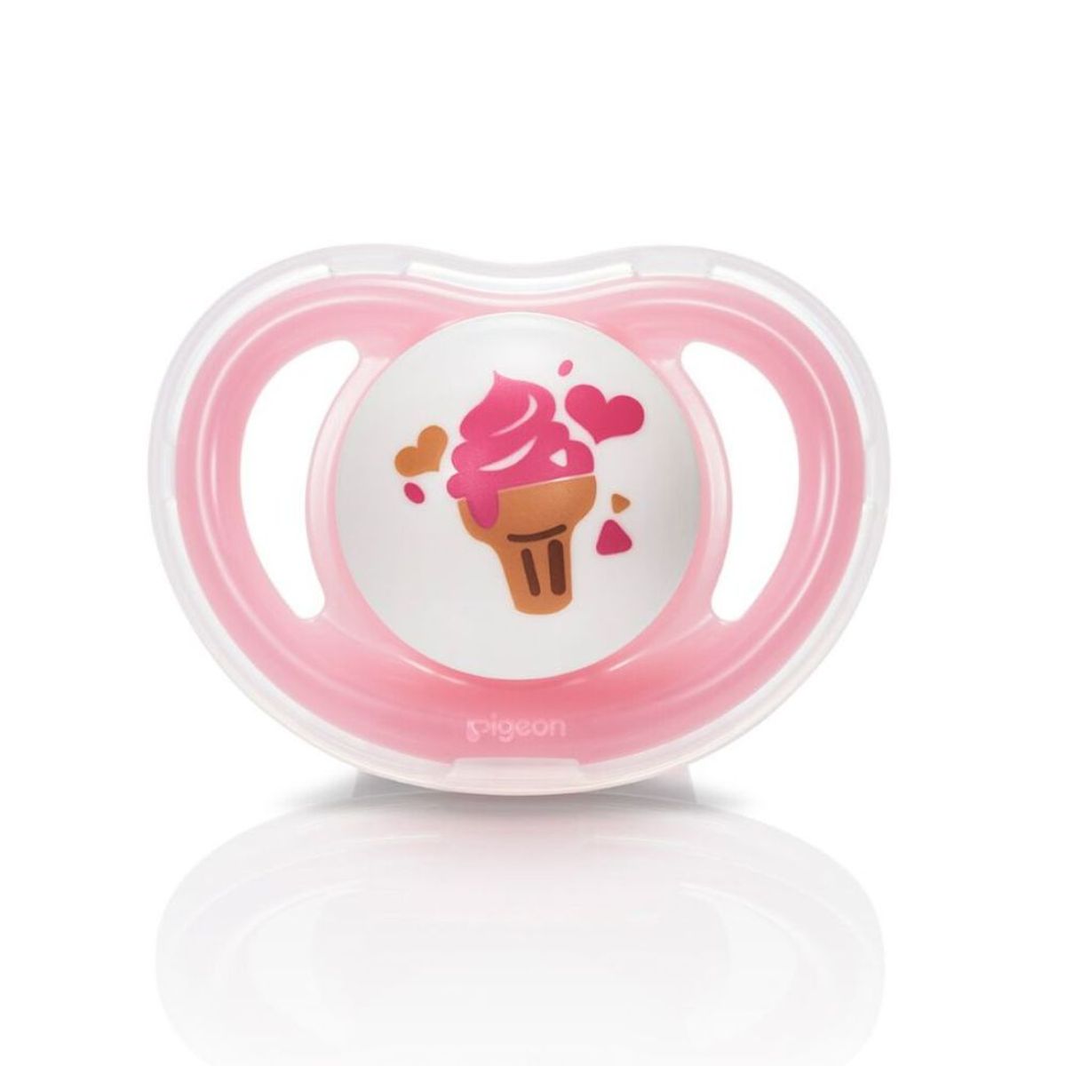 PIGEON - Chupo de Entretención Mini Light  Talla S Helado Niña