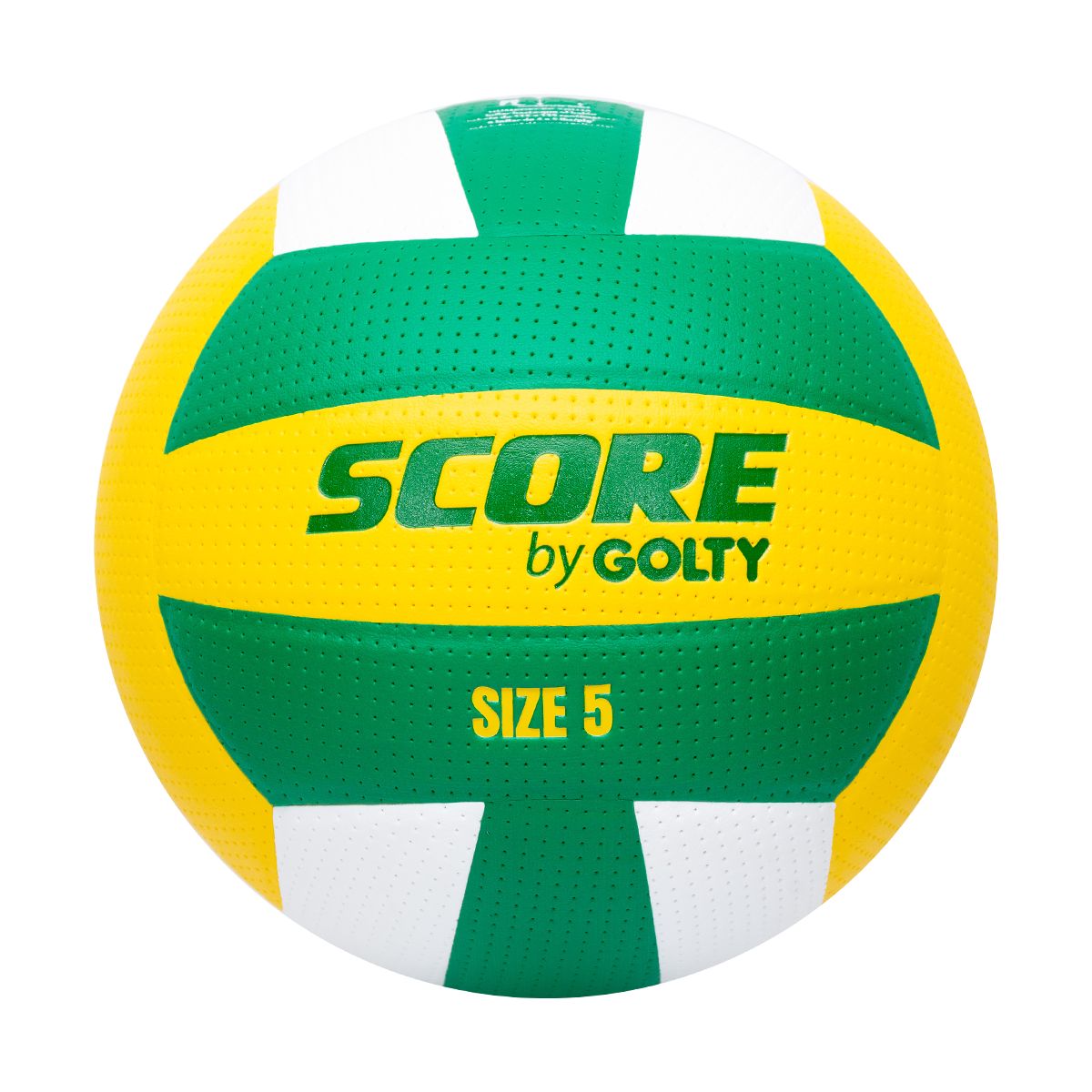 GOLTY - BALÓN DE VOLEIBOL COMPETENCIA SCORE BY GOLTY No5 VERDE-AMARILLO