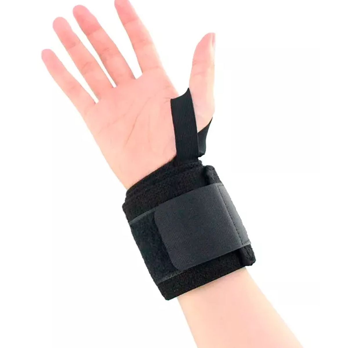 GENERICO - Muñequera Deportiva Crossfit Levantamiento Gym 58x8cm X2