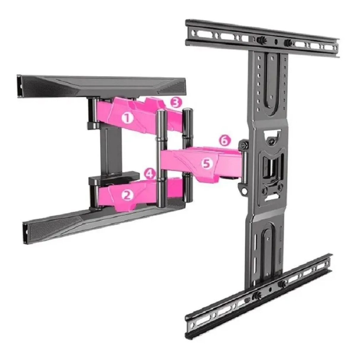 GENERICO - Soporte Base Tv Montura Pared Movil Televisor 40 - 80 P6