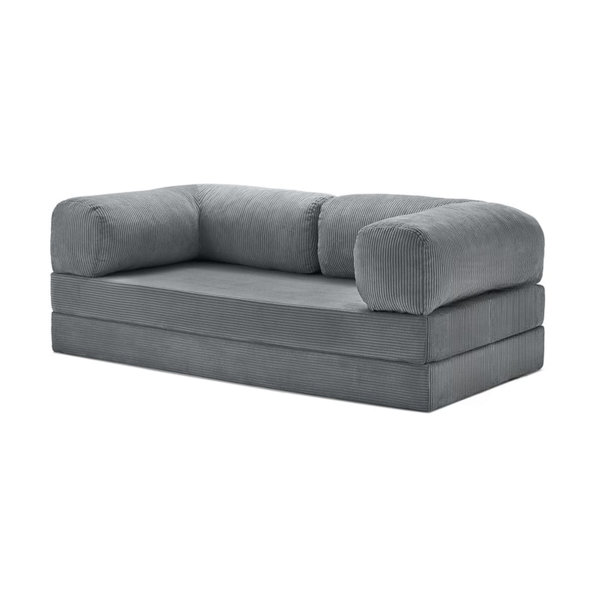 GENERICO - Forro Sofa Teddy Abrazo De Oso 200x80 Gris
