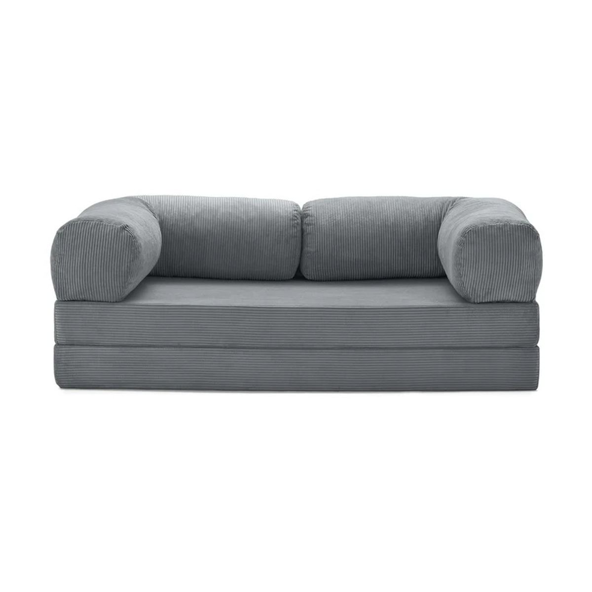 GENERICO - Forro Sofa Teddy Abrazo De Oso 200x80 Gris