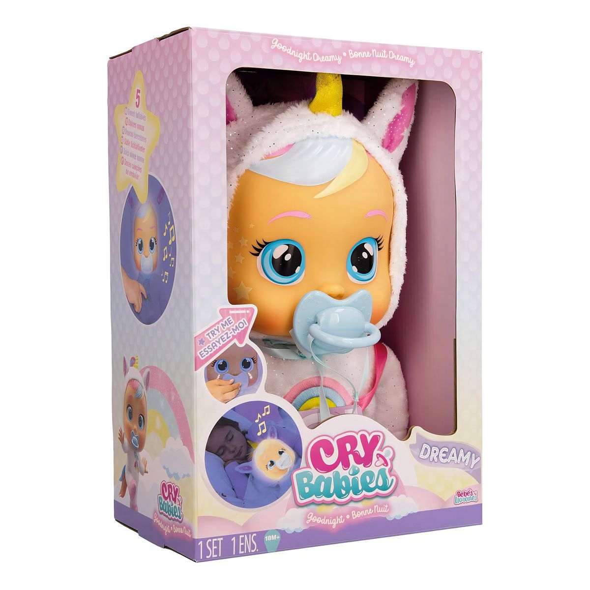 CRY BABIES - Bebes Llorones Cry Babies Luces Y Sonidos Dreamy Good Night