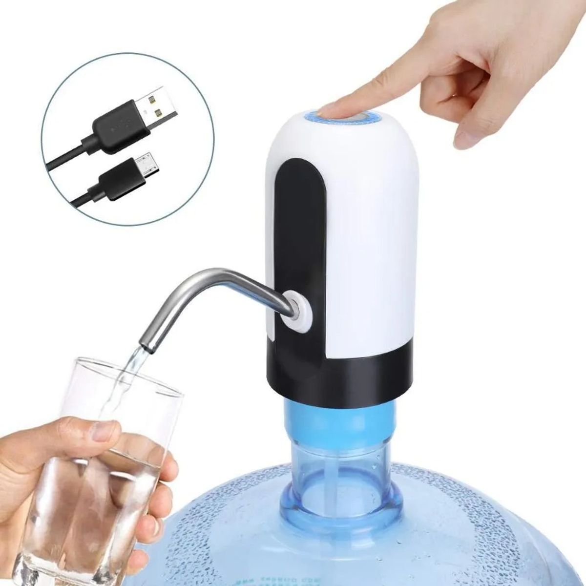 GENERICO - Dispensador Agua Botellon Bomba Botella Garrafon Manual Universal