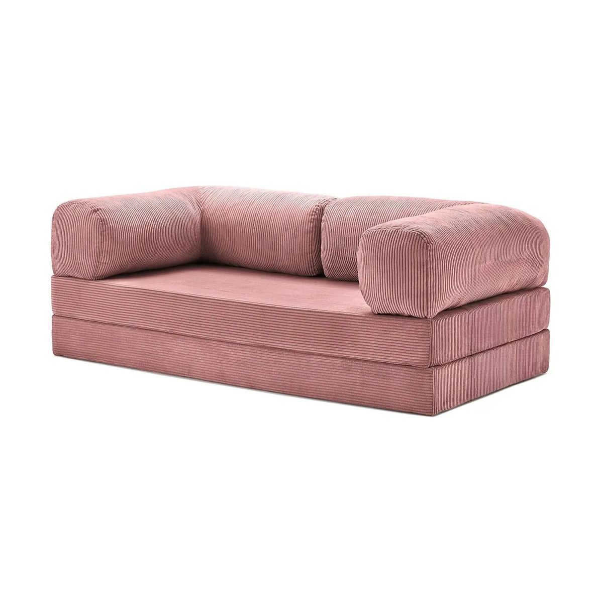 GENERICO - Forro Sofa Teddy Abrazo De Oso 180x80 Rosa