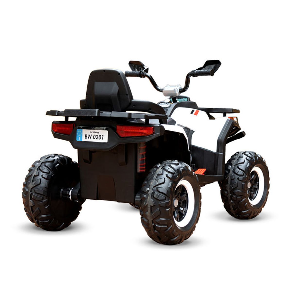 PRINSEL - Cuatrimoto Eléctrica 12v Prinsel Predator Todo Terreno Rc Blanco