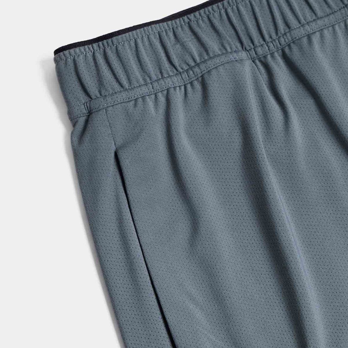 ATMOS - Short Training Corto Con Biker Interno  Para Hombre Gris Atmos