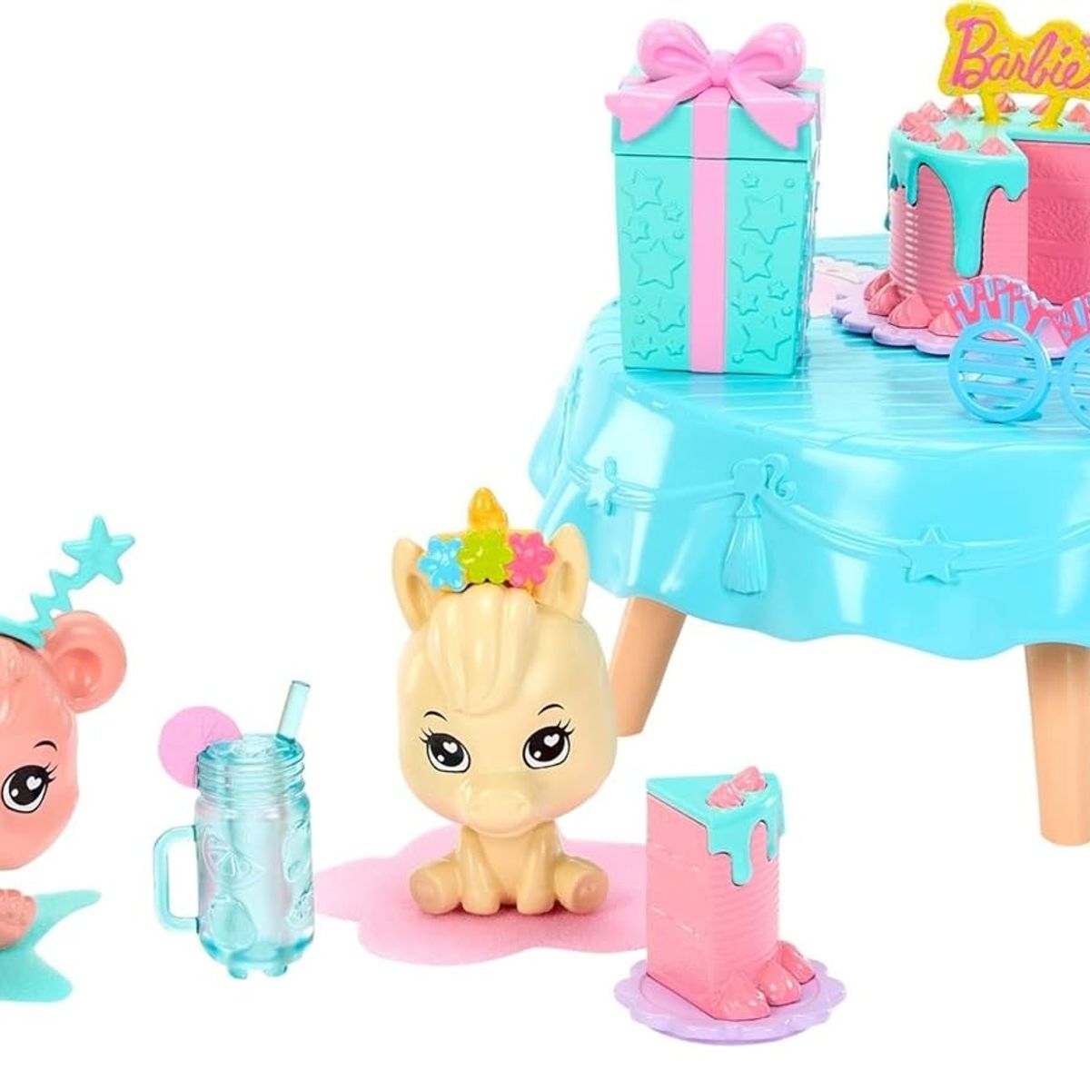 BARBIE - Accesorios Barbie Para Preescolares Cumpleaños Mi Primera Barbie