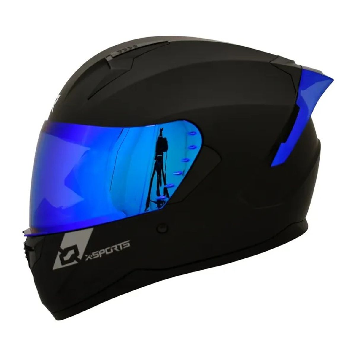 X SPORTS - CASCO X SPORTS M67 CERTIFICADO DOT NEGRO MATE TALLA S