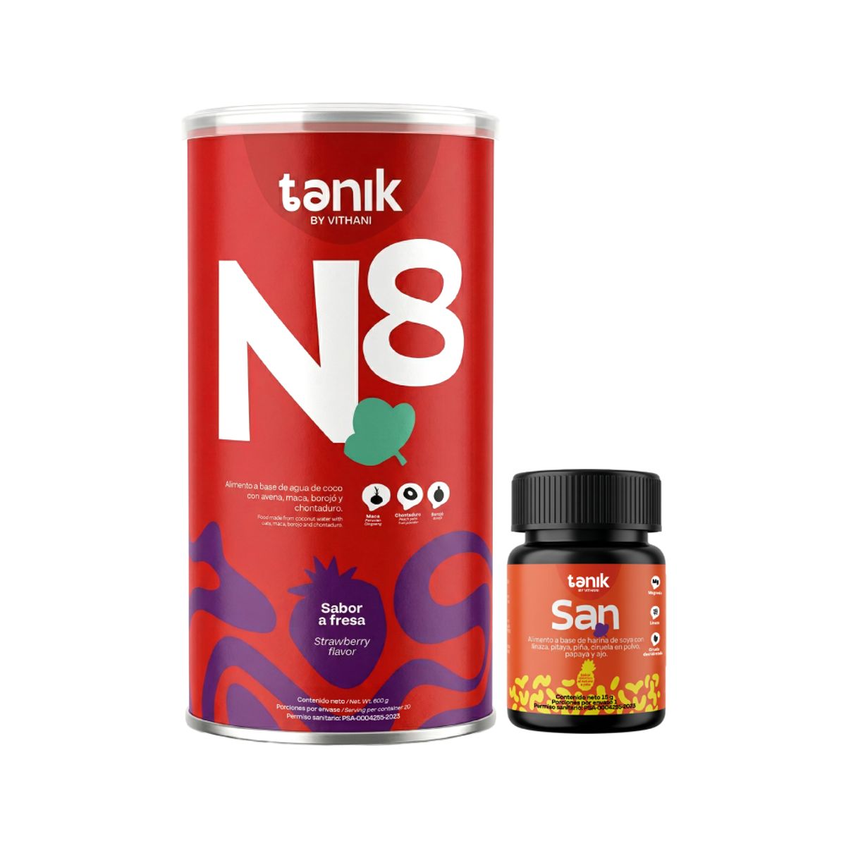 VITHANI - Combo Multivitaminico N8 Tanik X 600 Gr Gratis Purgante San