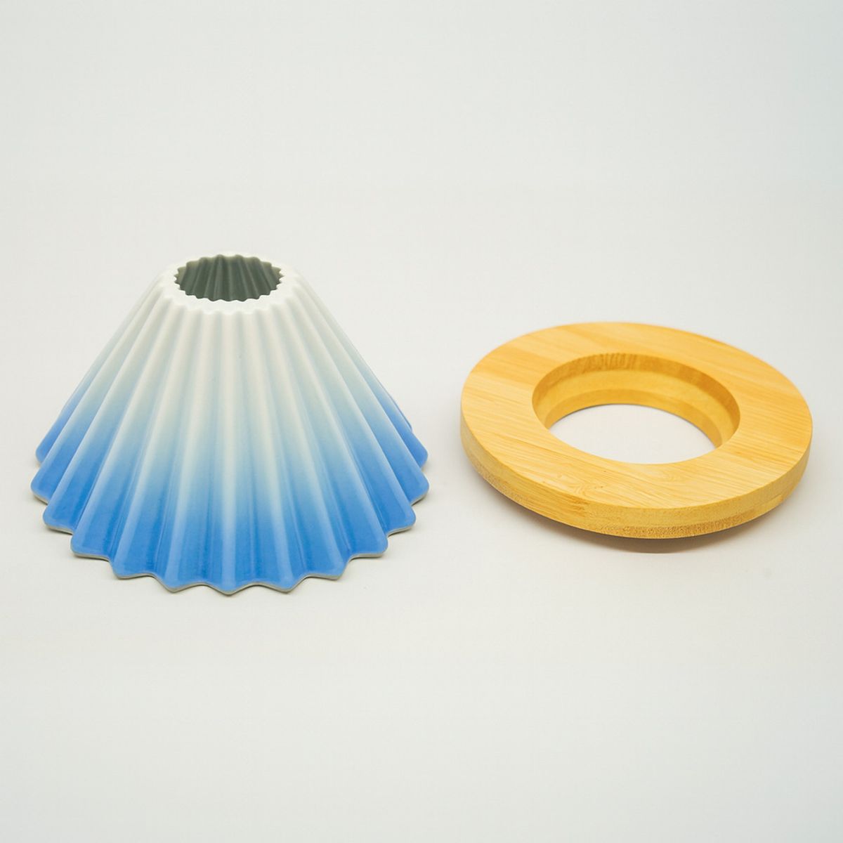 BIGCENTER - FLOWER DRIPPER 01 - AZUL DEGRADADO