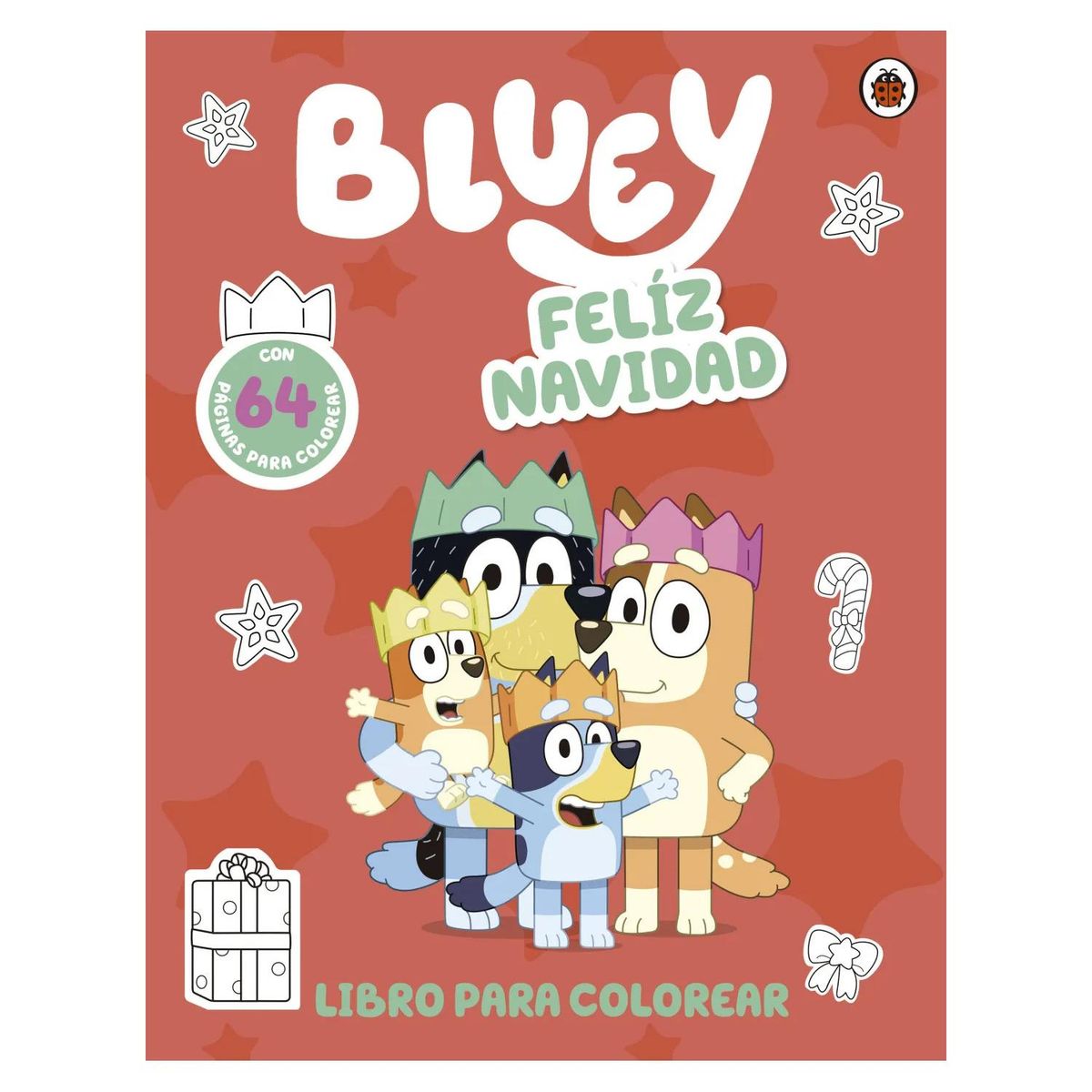 ALTEA - Bluey Feliz Navidad. Libro Para Colorear