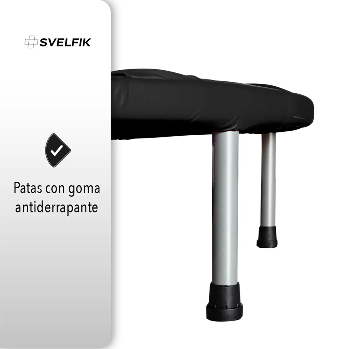 SVELFIK - Trampolin Para Ejercicio Fitness Brincolin Ejercicio Cardio Color Negro