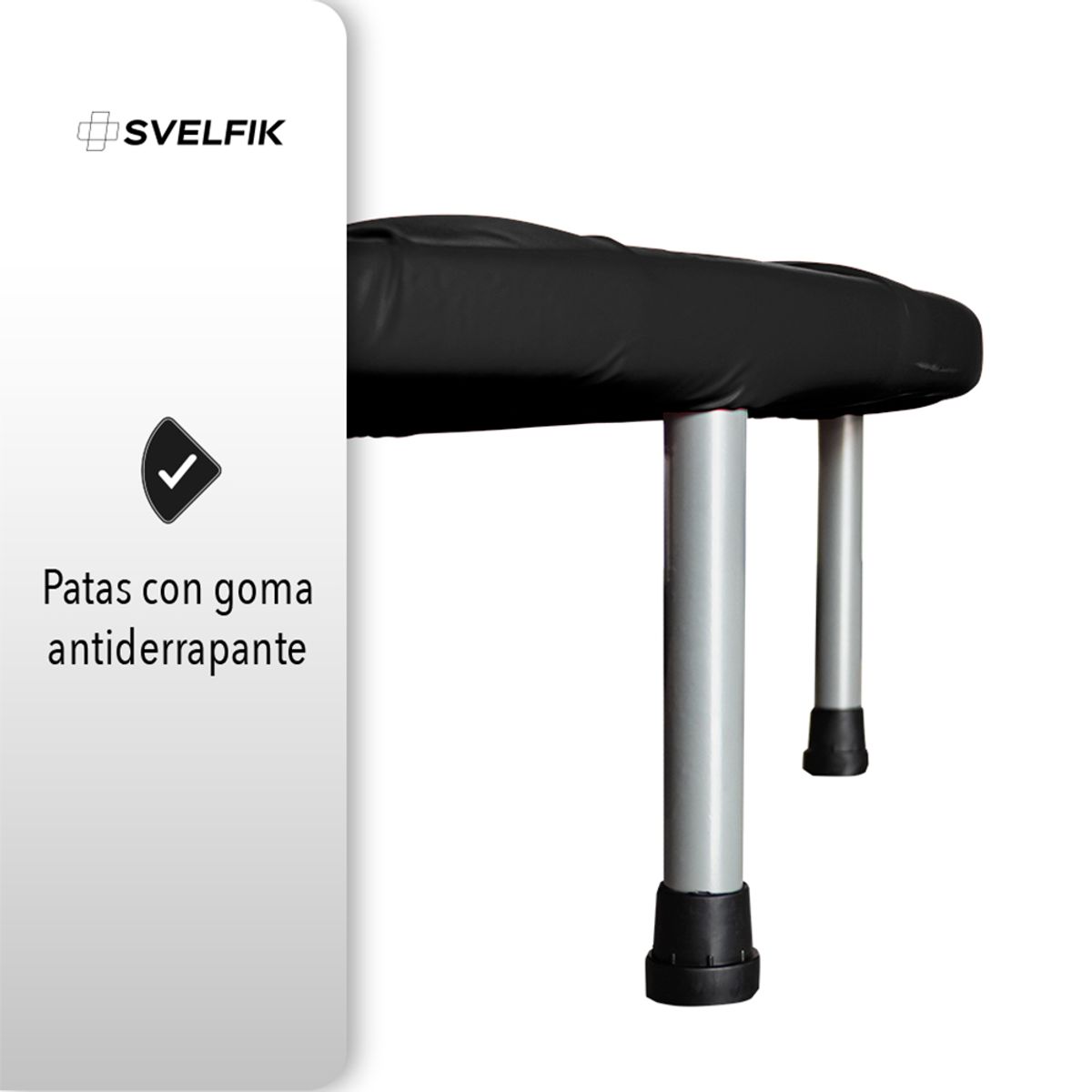 SVELFIK - Trampolin Para Ejercicio Fitness Brincolin Ejercicio Cardio Color Negro