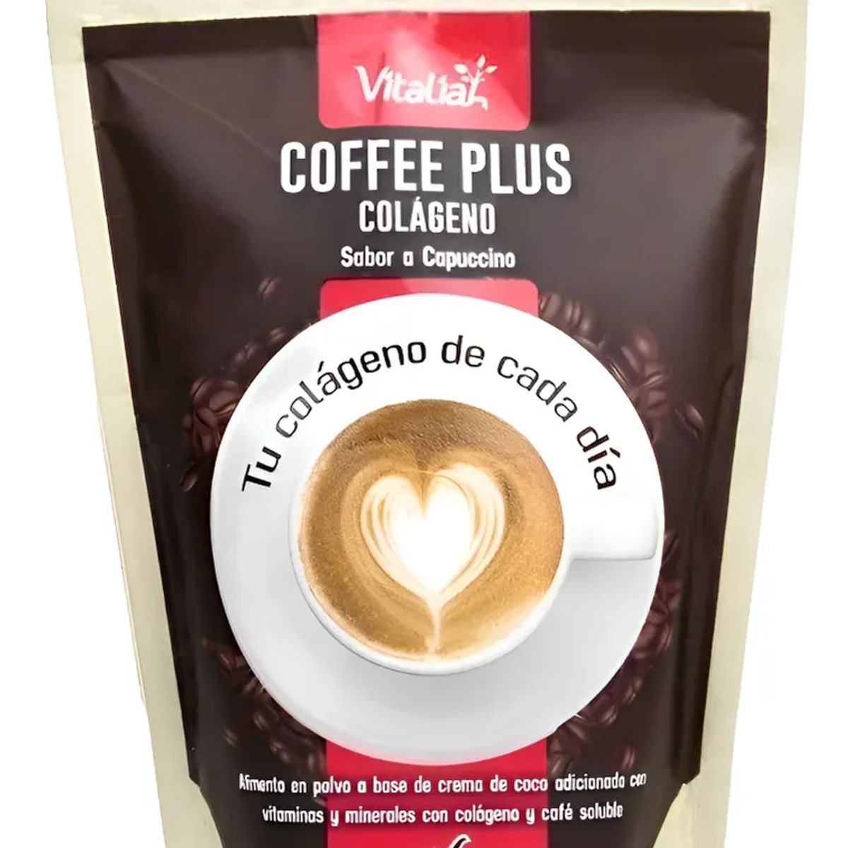 VITALIAH STEVIA - Doypack Colágeno Cafe Vitaliah Cappuccino