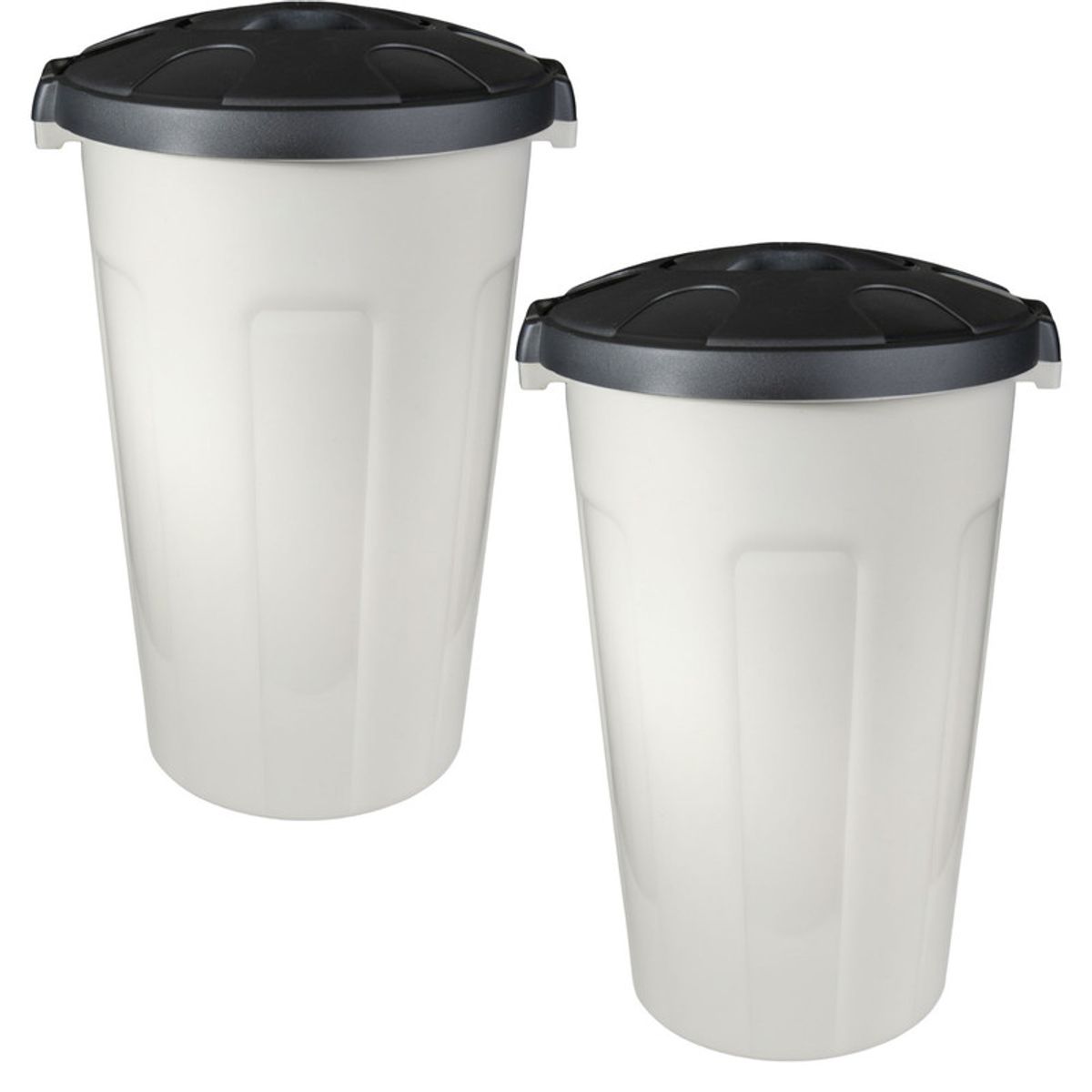 ENERGY PLUS - Set x2 Caneca Hermética 70 Litros Tapa Click Resistente