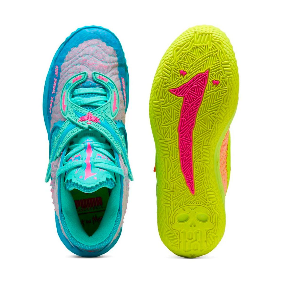 PUMA - TENIS PUMA HOMBRE MB05 RICK & MORTY ORANGE312130-01