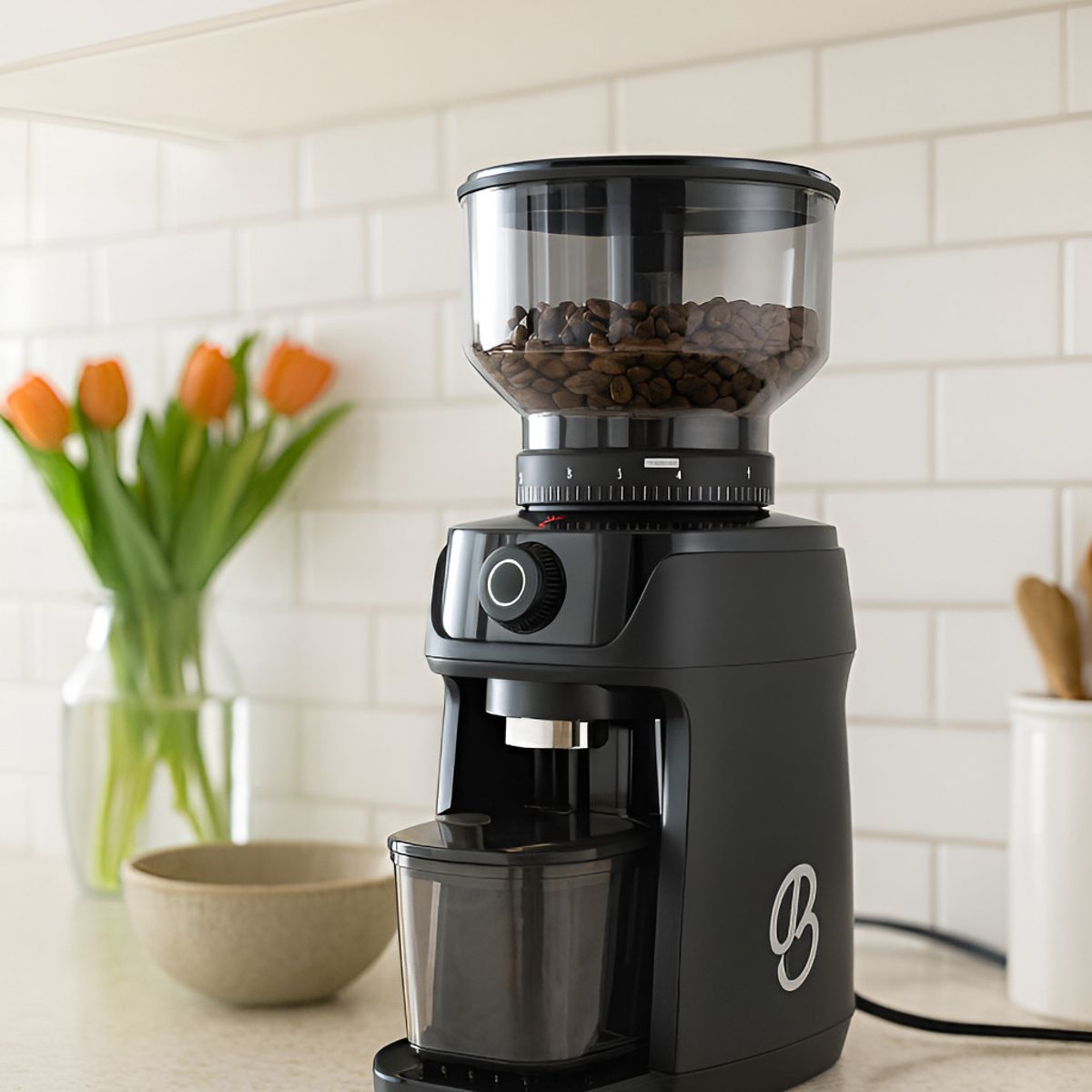 BIGCENTER - Molino Para Café Onyx Pro Automático Profesional 150 W Negro