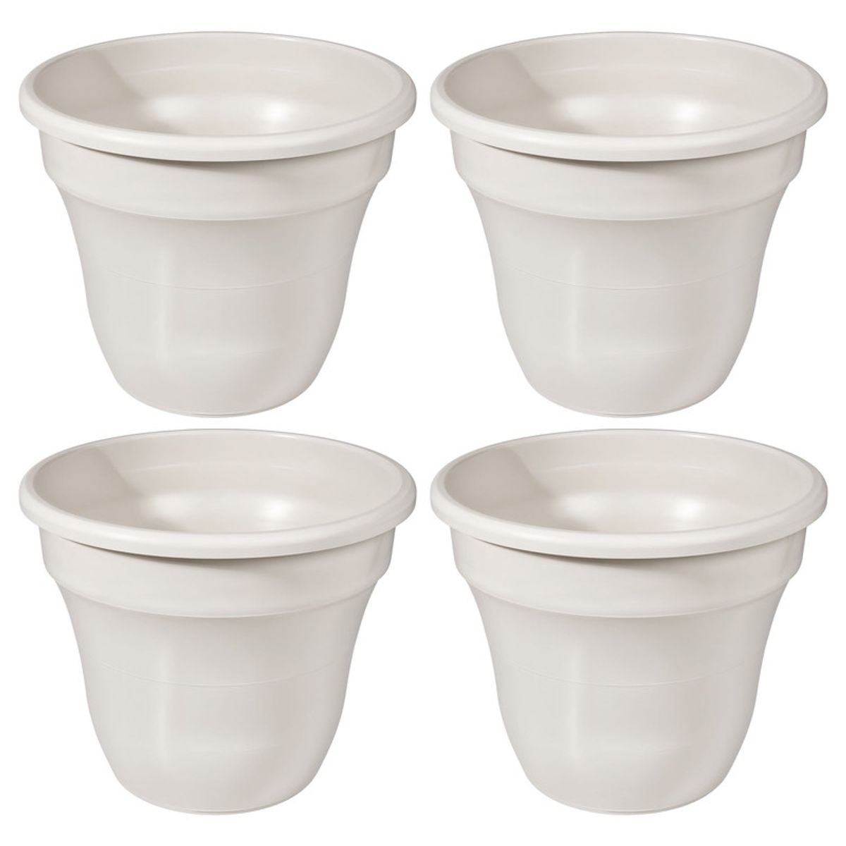 ENERGY PLUS - Set x4 Matera Decorativa Mediana Drenaje Exterior Interior