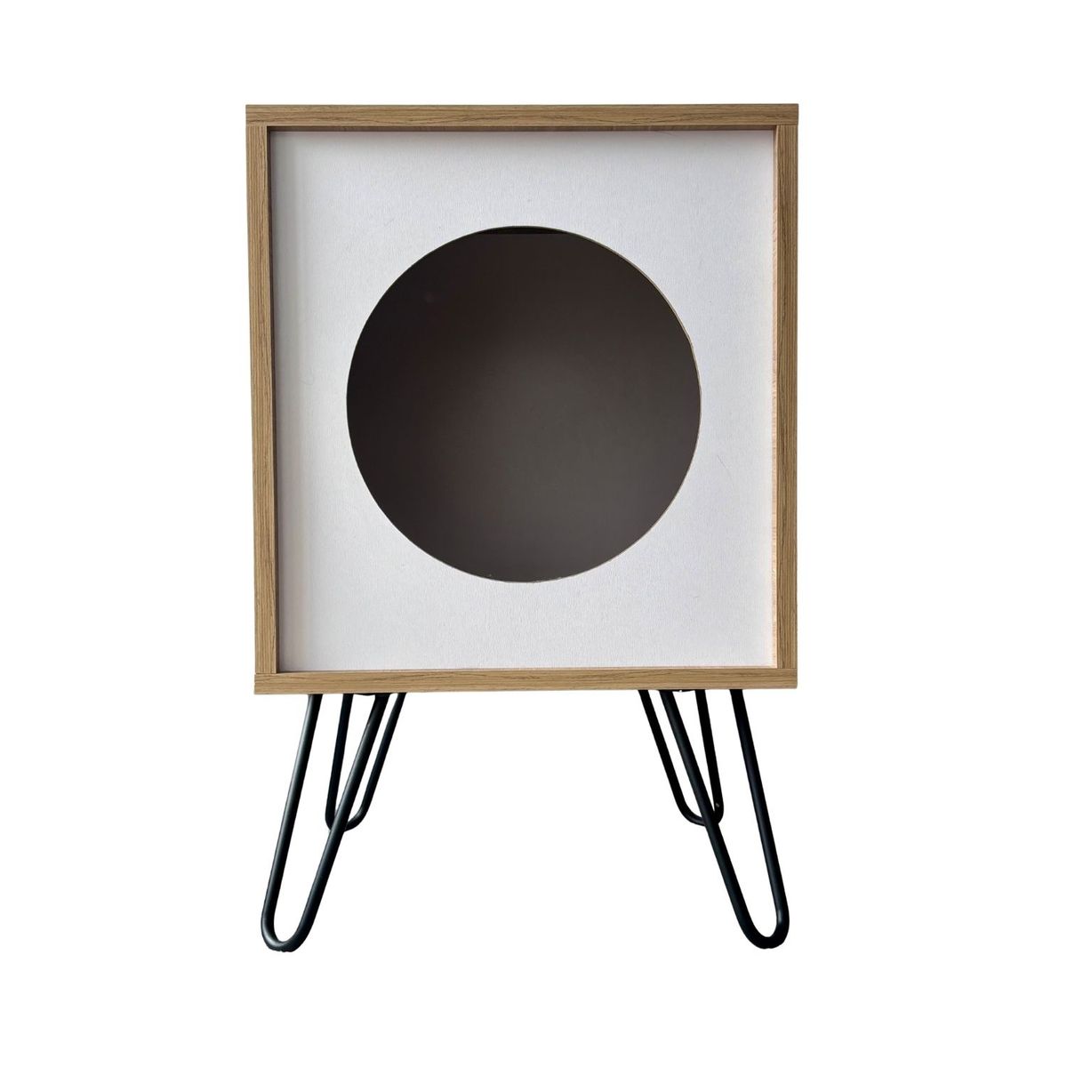 GENERICO - Mesa auxiliar con cama para mascotas