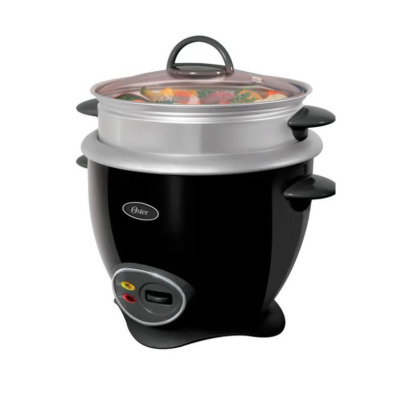 OSTER - Olla Arrocera OSTER 2105624 7 Tazs con vaporera, Negro