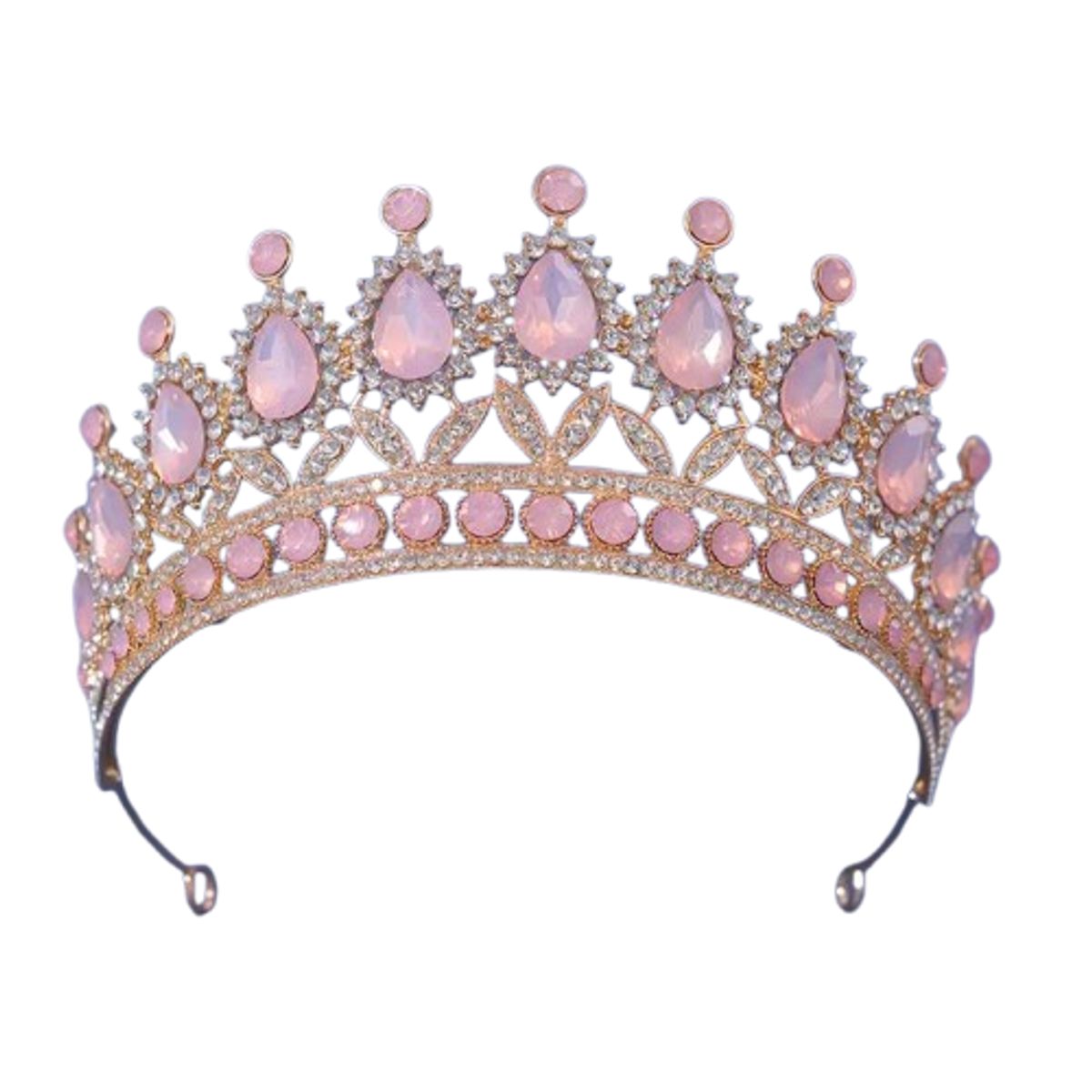 GENERICO - Corona De Cristal Tiara Quinceañeras Novia