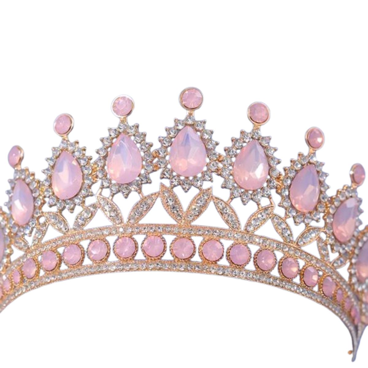 GENERICO - Corona De Cristal Tiara Quinceañeras Novia