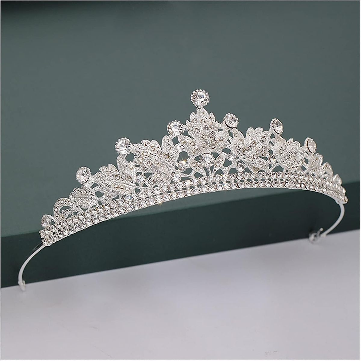 GENERICO - Corona Tiara De Cristal Quinceañeras Novia