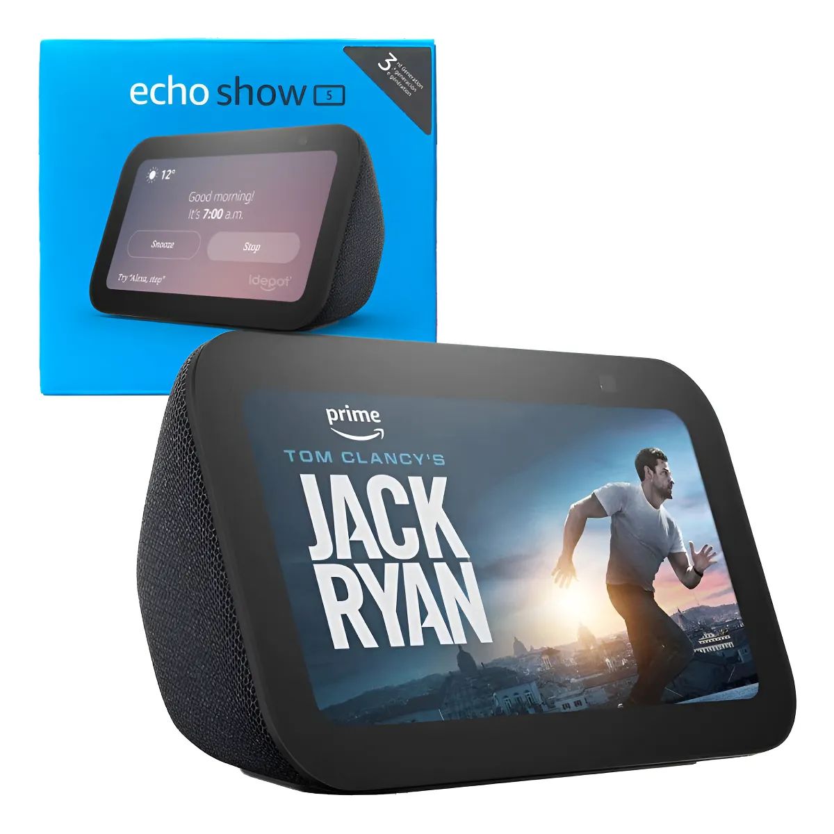 AMAZON - Amazon Echo Show 5 Asistente Virtual Alexa con Pantalla Inteligente