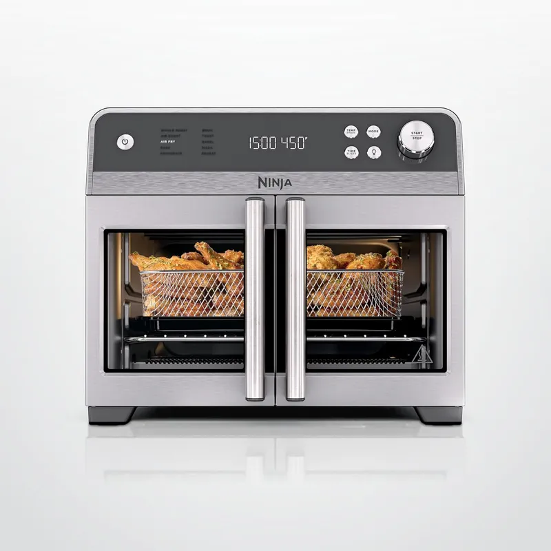 NINJA - Ninja Freidora de French Door 5qt horno tostadora FO101