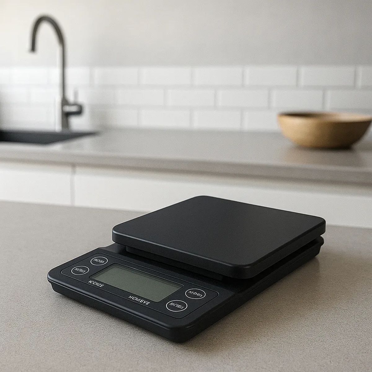 BIGCENTER - Gramera Digital Con Botones Timer Sacale