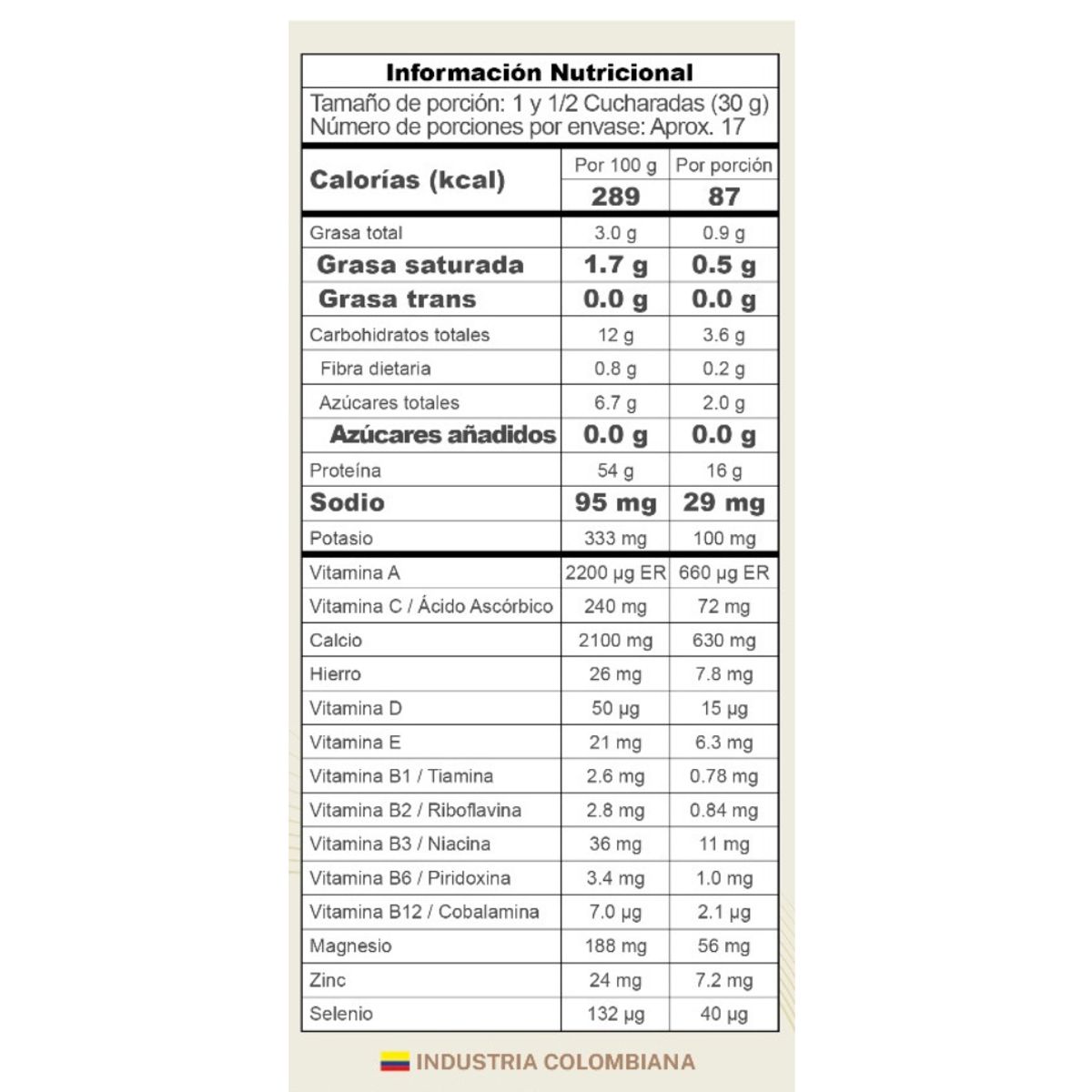 GENERICO - Alimento en polvo con Colágeno hidrolizado resveratrol y vitaminas