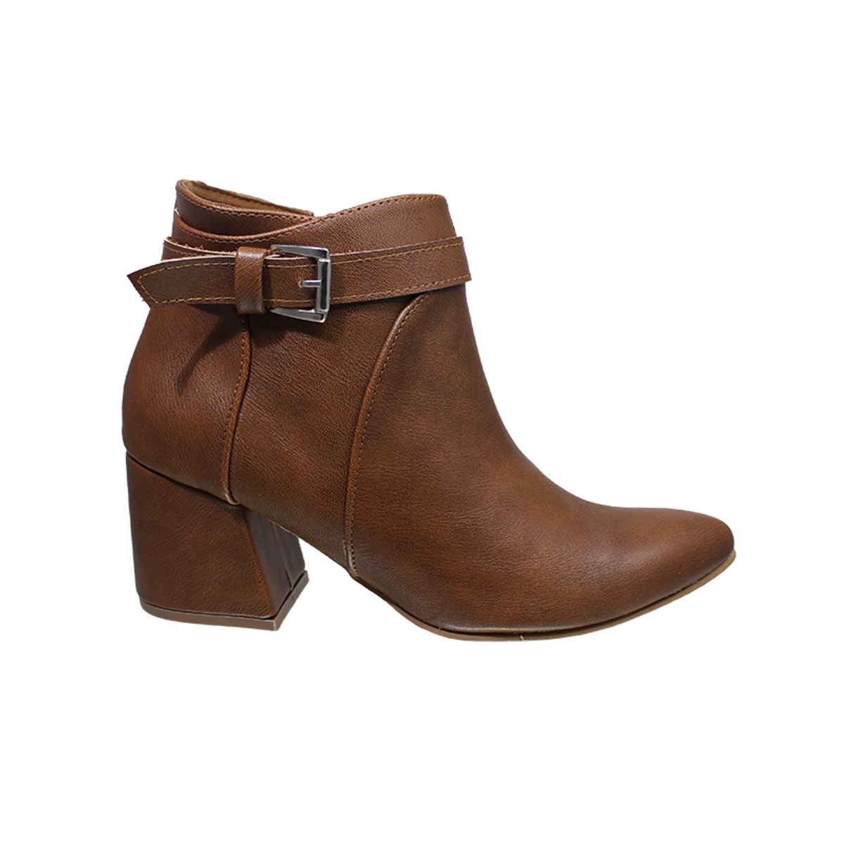 GENERICO - Botines Para Mujer Tacón Ancho 5 12