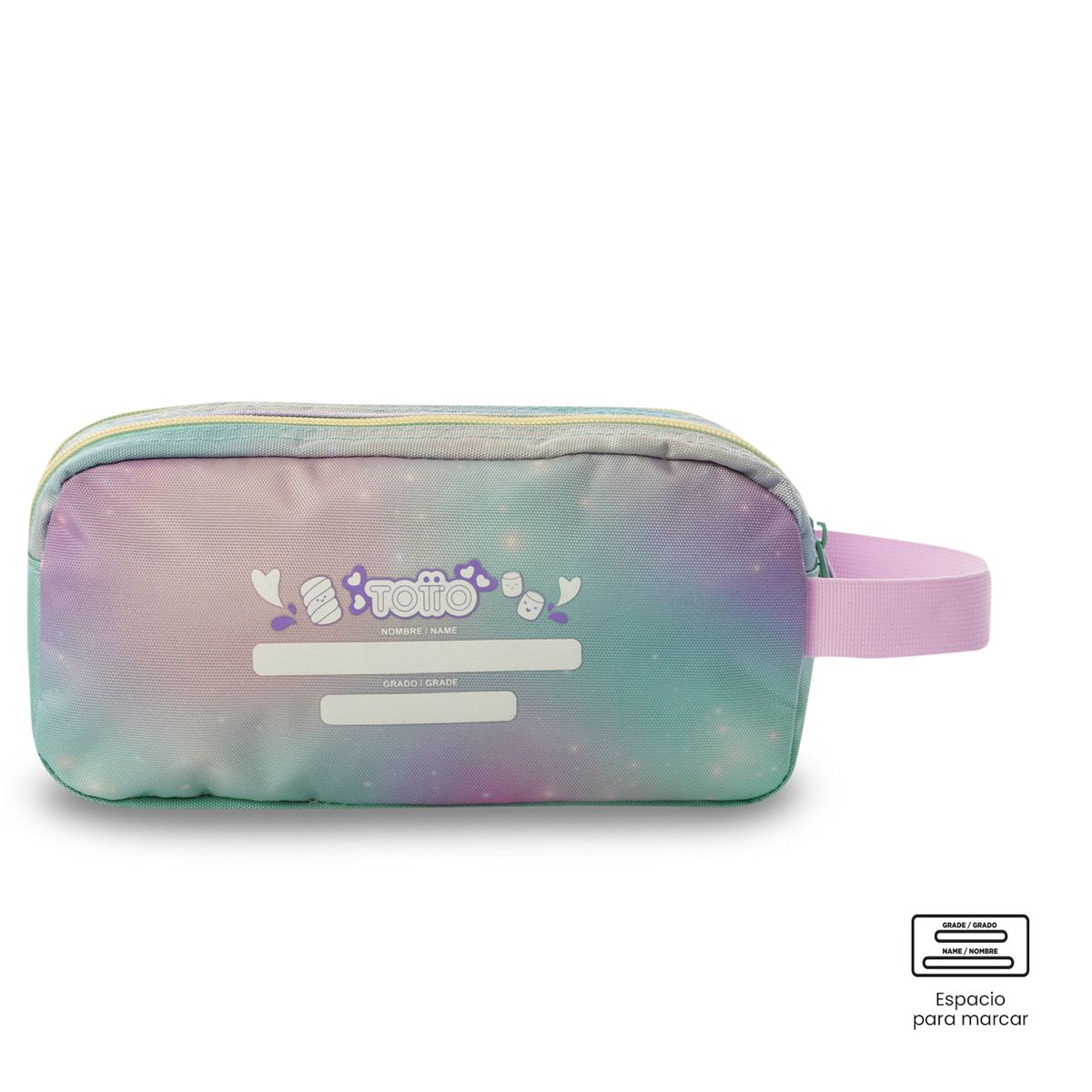 TOTTO - Combo X 3 Morral Ruedas Lonchera Cartuchera Mellow Totto