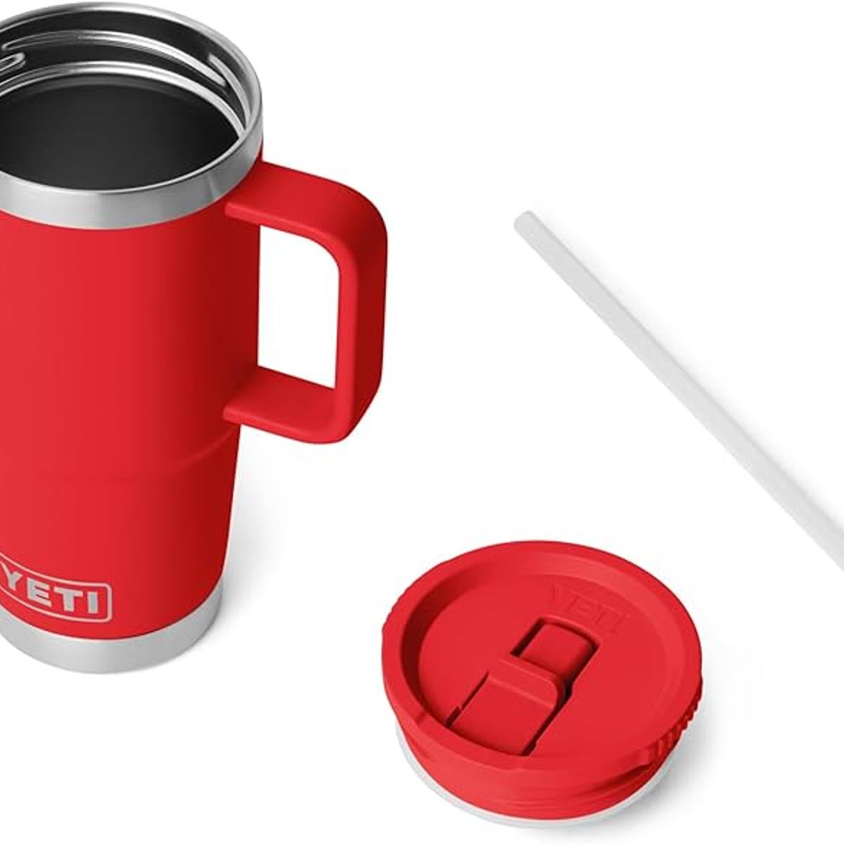YETI - YETI Rambler 20 oz Taza de Viaje con Tapa Flip Acero Inoxidable