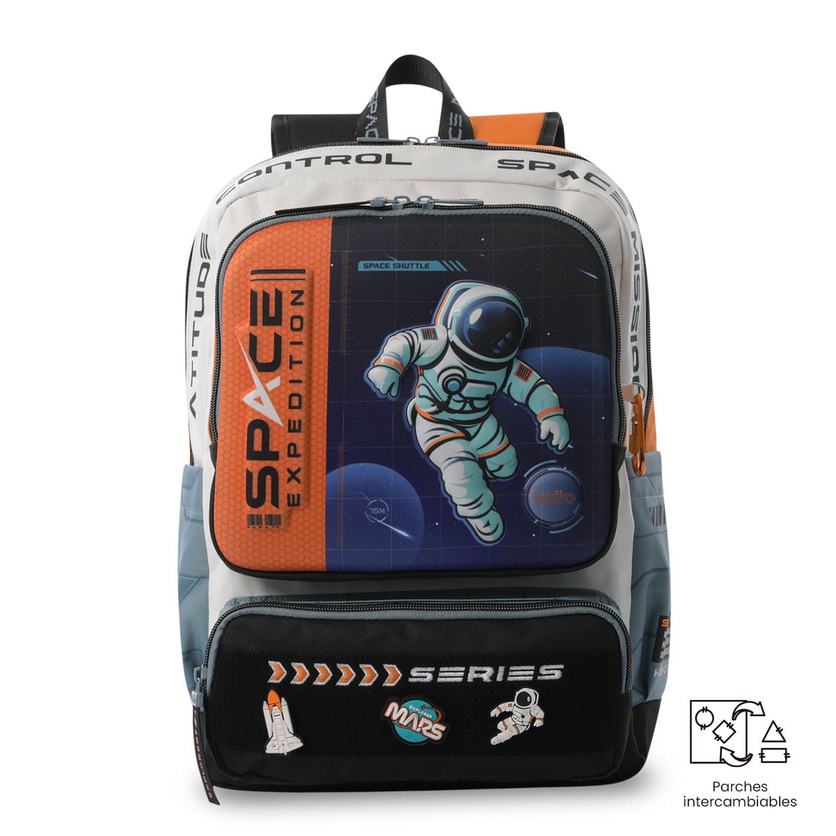 TOTTO - Combo Escolar Morral Mediano Gemini + Lonchera y Cartuchera