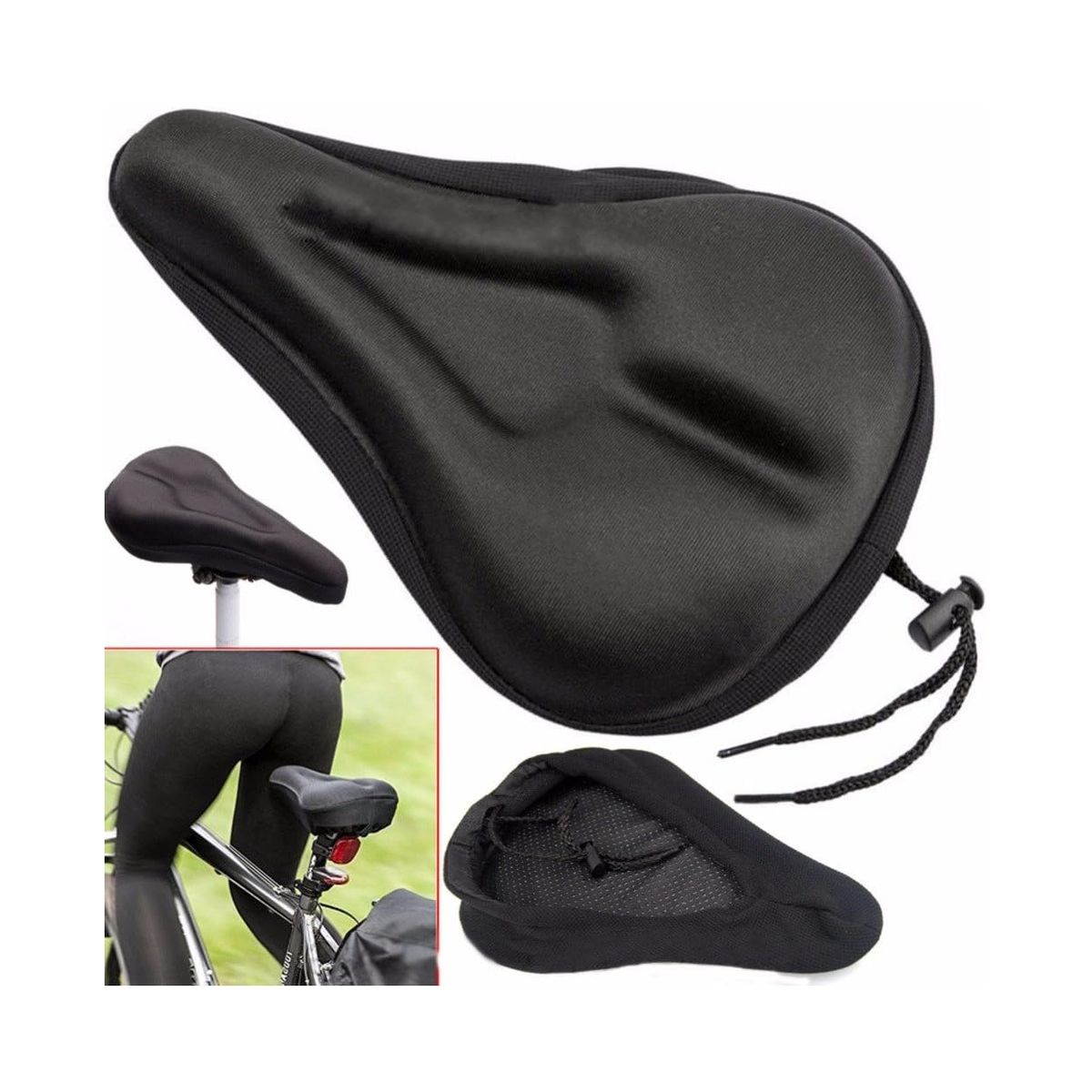 GENERICO - Funda Impermeable para Asiento de Bicicleta