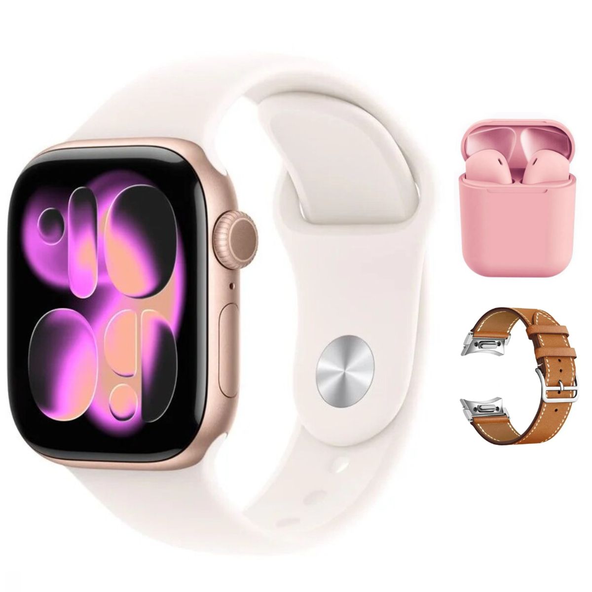 GENERICO - Reloj Inteligente Para Mujer 1GB Serie 11 Siri IA Reloj Smartwatch