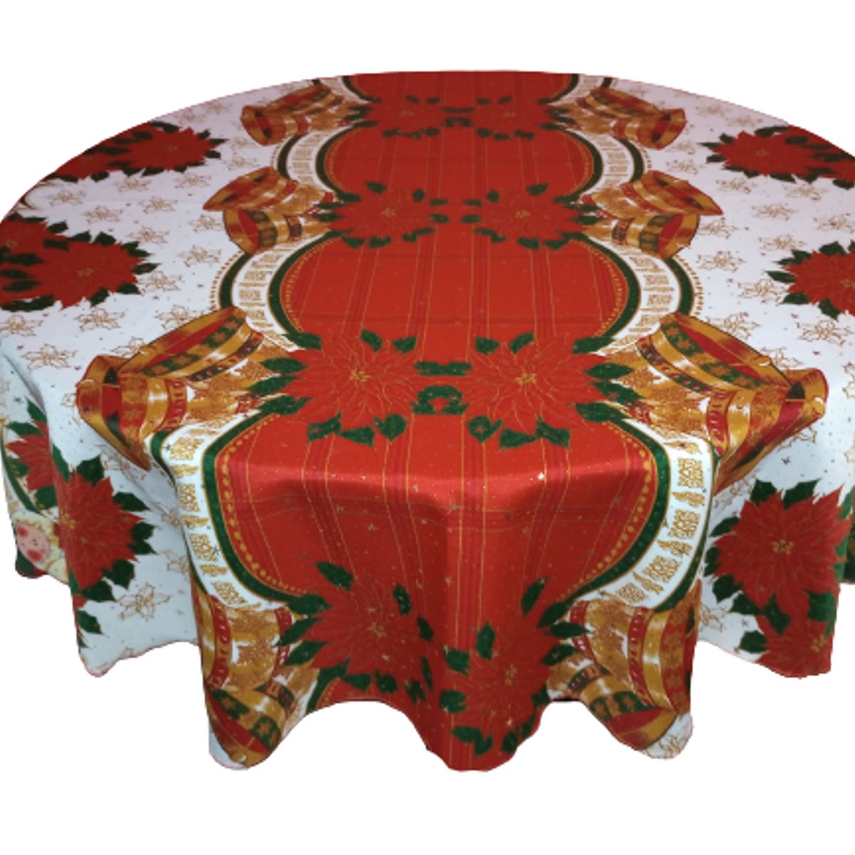 GENERICO - Mantel Navideño Redondo