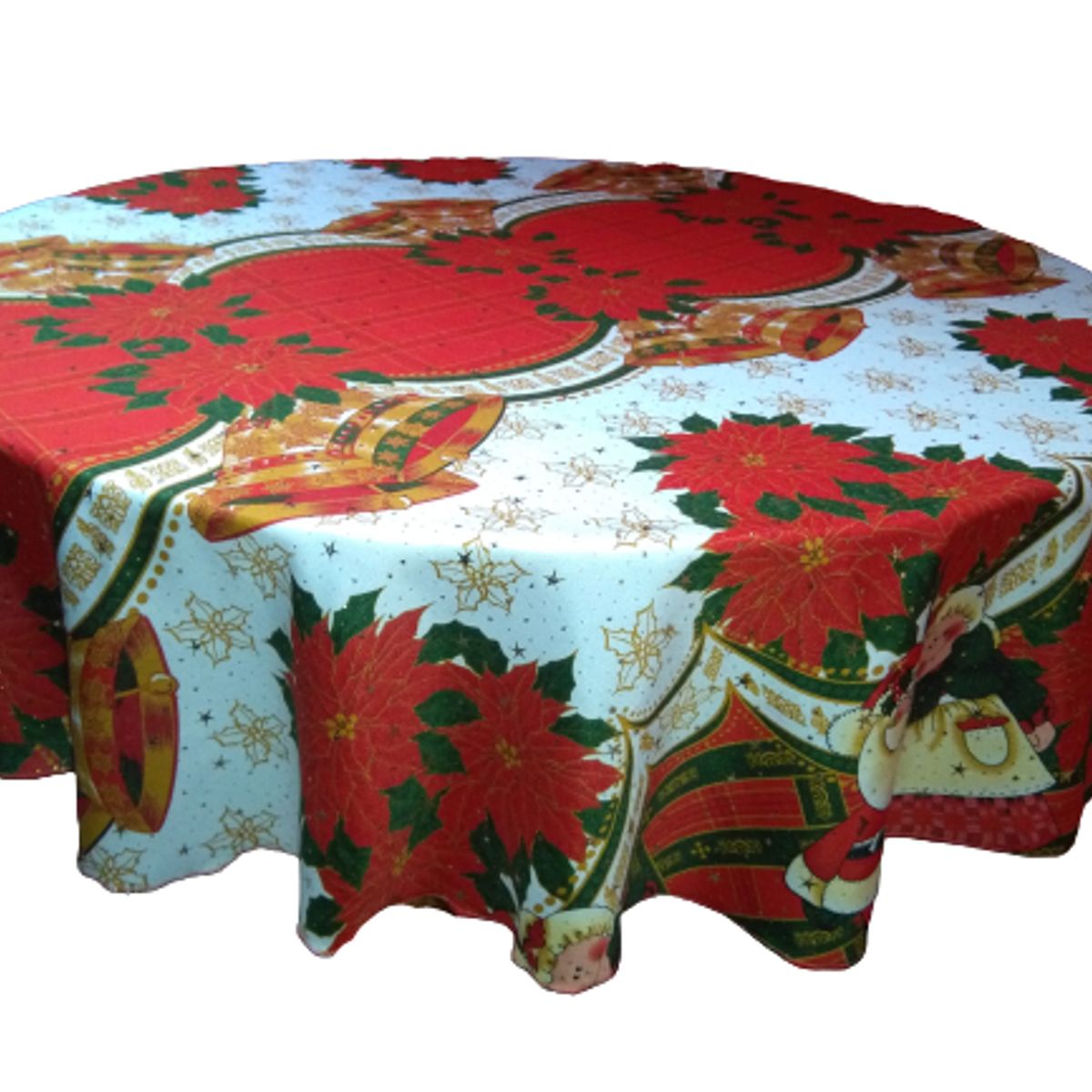 GENERICO - Mantel Navideño Redondo