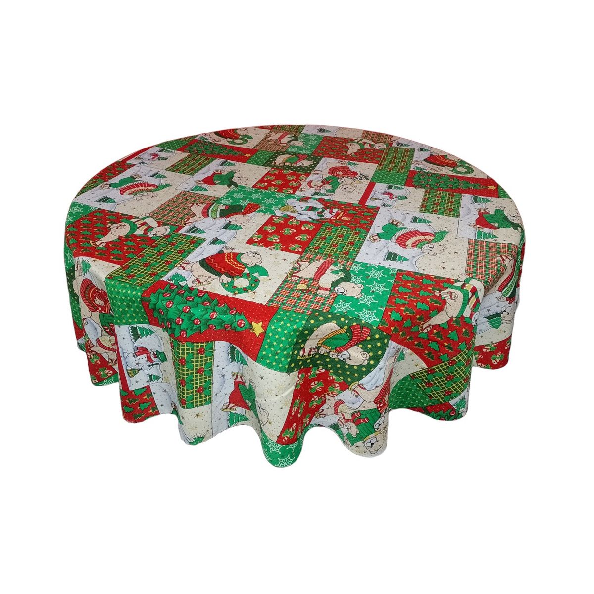 GENERICO - Mantel Navideño redondo