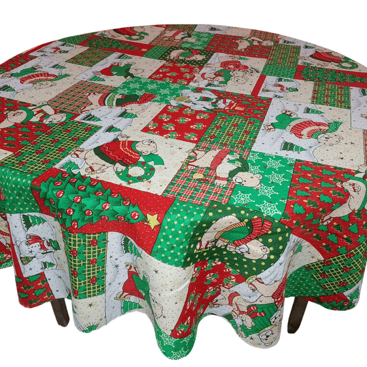 GENERICO - Mantel Navideño redondo