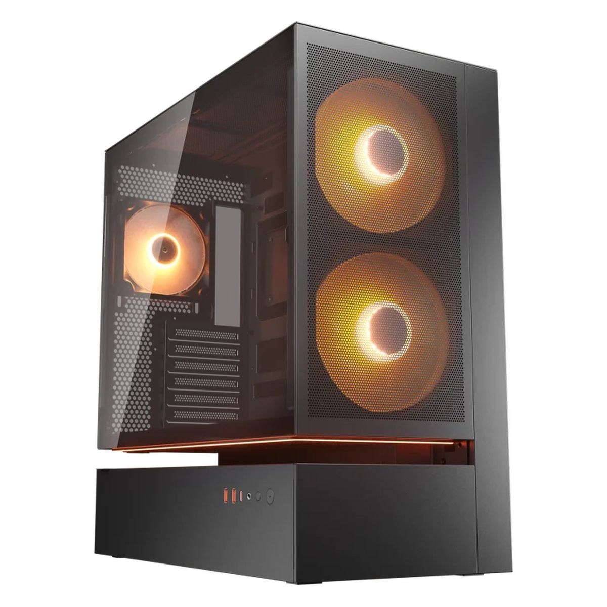 COUGAR - Chassis PC COUGAR CFV235 Vision Mesh VT RGB ARGB Estabilidad y Rendimiento de Alto Nivel