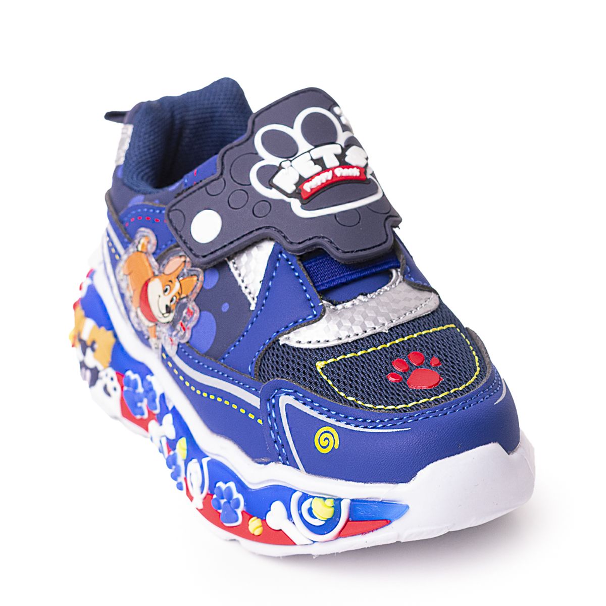 PRICE SHOES - Price Shoes Tenis Infantiles con Luces para Niños 204NOGR25-SSAZUL