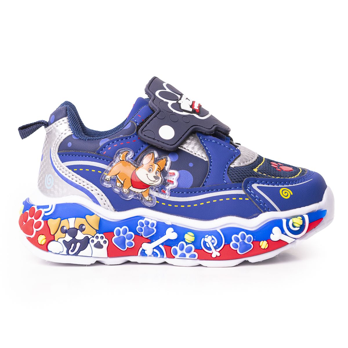 PRICE SHOES - Price Shoes Tenis Infantiles con Luces para Niños 204GKNOGR25-SAZUL